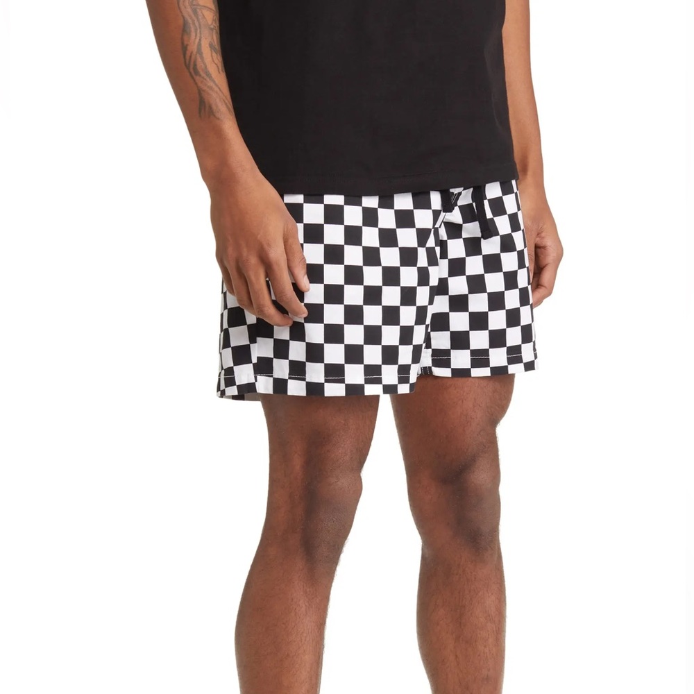 Vans Checkered Drawstring Shorts size Medium